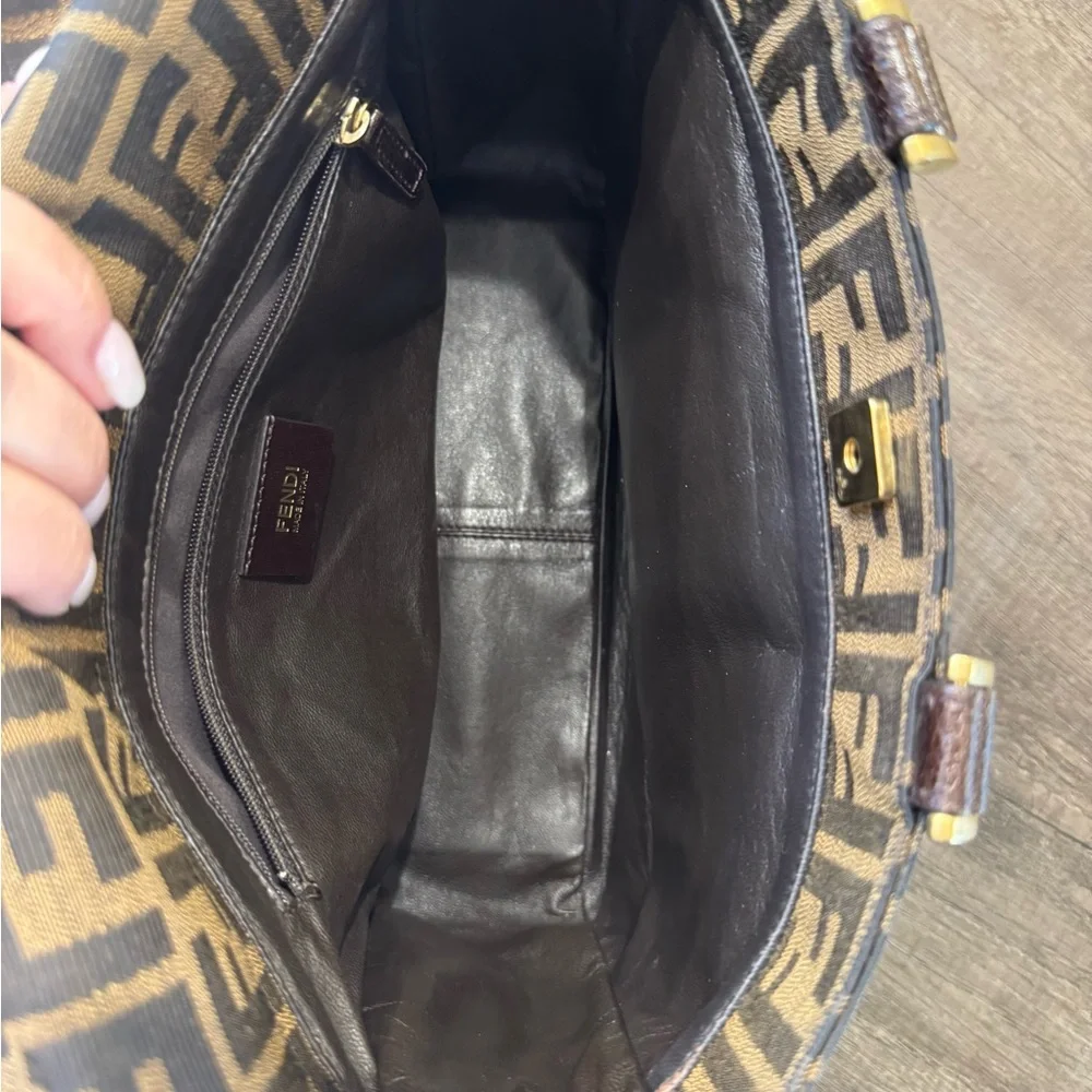 Authentic Fendi Zucca Classico No. 3 Bag